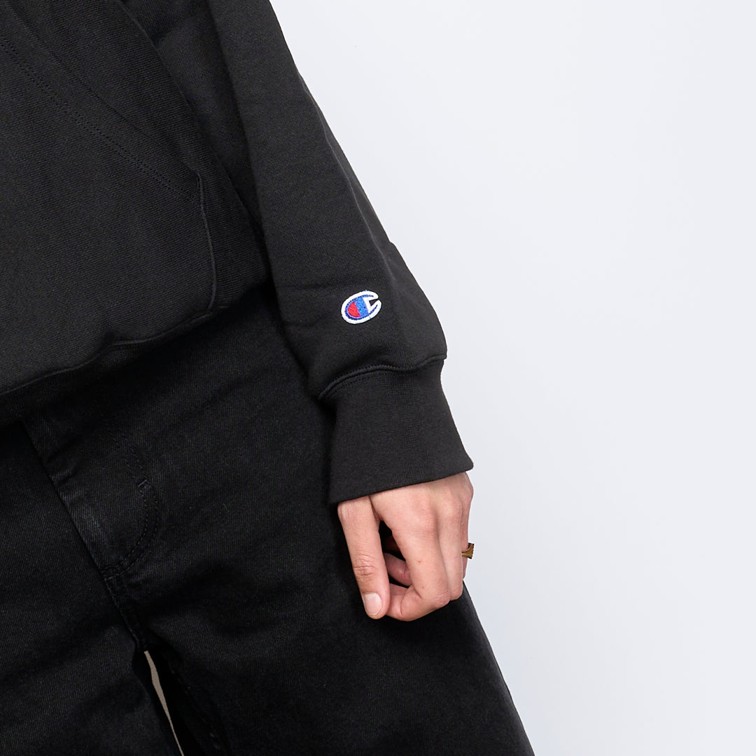 Milk x Champion - RW Bubble Hoodie Women (Black)