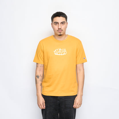 Milk x Champion - RW Crewneck T-shirt Bubble (Yellow)