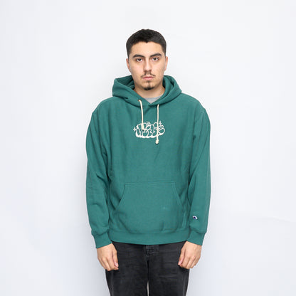 Milk x Champion - RW Hooded Sweatshirt Bubble (Green)