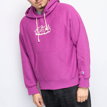 Milk x Champion - RW Hooded Sweatshirt Bubble (Purple)