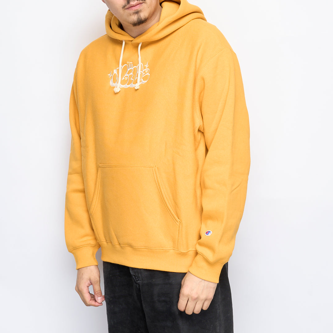 Milk x Champion - RW Hooded Sweatshirt Bubble (Yellow)