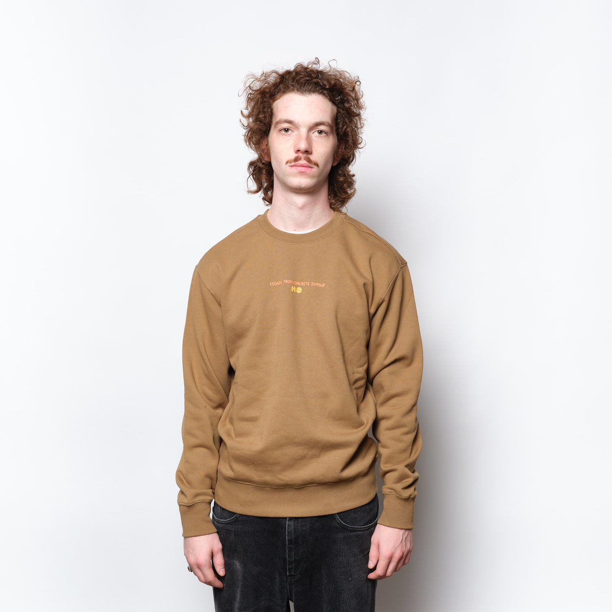 Millet x Element  MXE Hit The Top Crewneck Beige