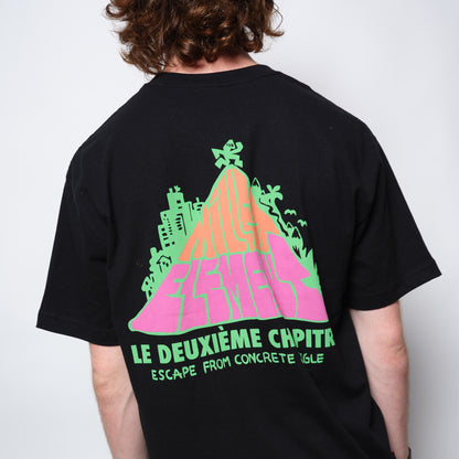 Millet x Element  MXE Hit The Top SS Tee Black