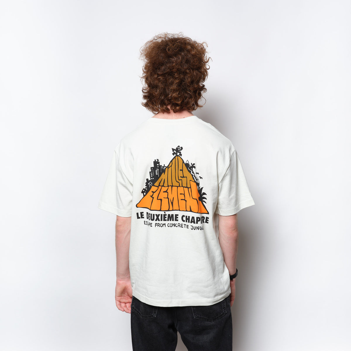 Millet x Element  MXE Hit The Top SS Tee White