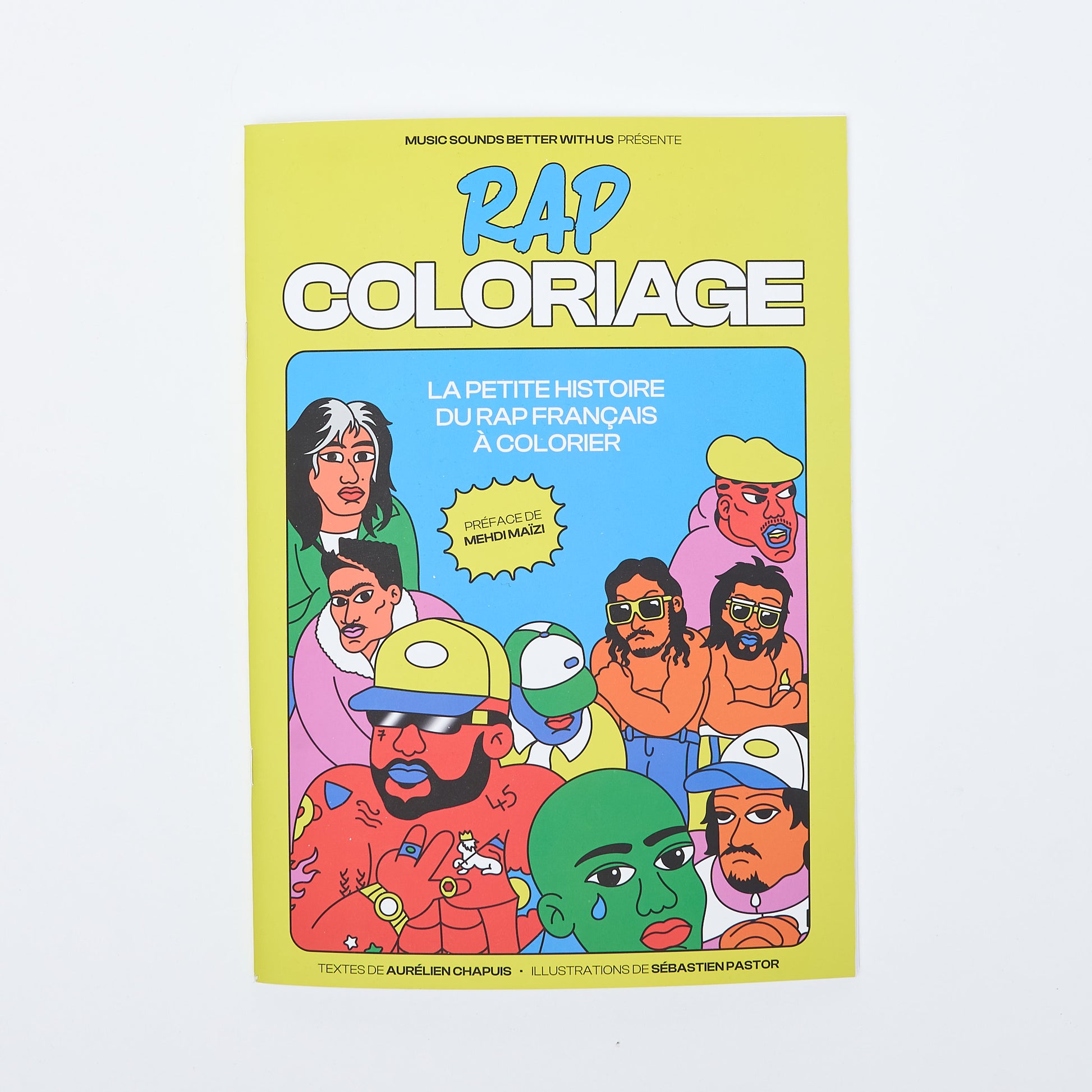 Music Sound Better With us - Rap Coloriage