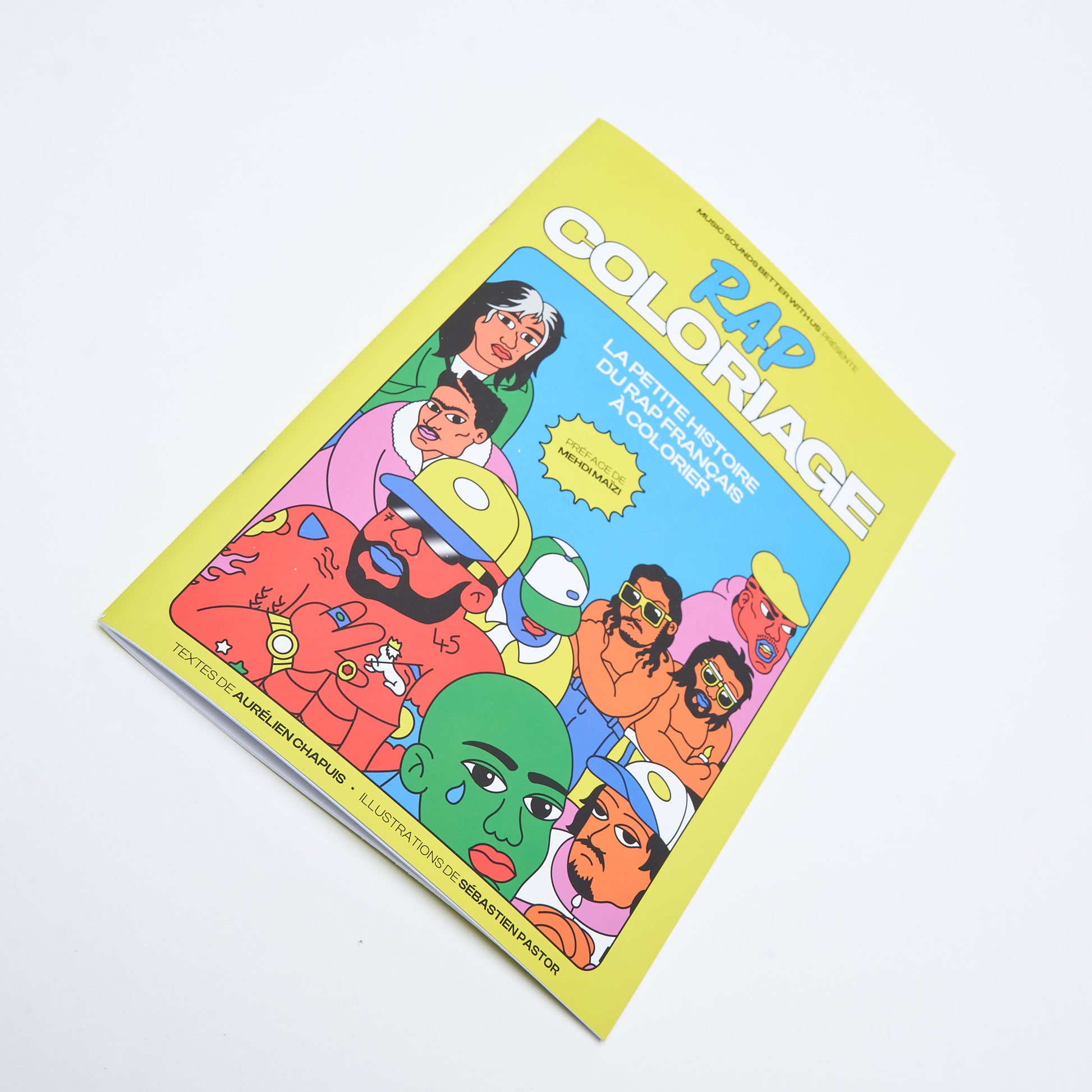 Music Sound Better With us - Rap Coloriage