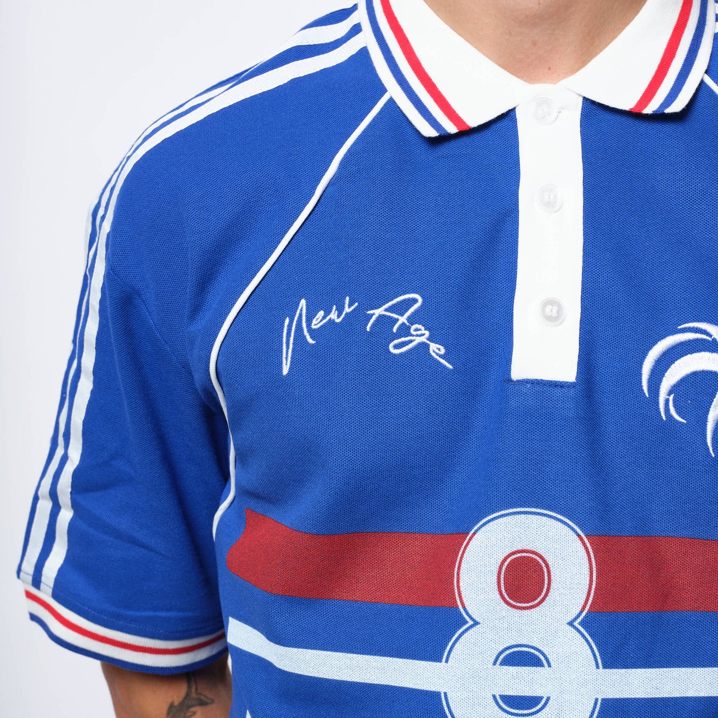 Maison New Age - France WC Polo (Royal Blue/White)