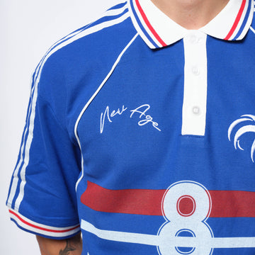 Maison New Age - France WC Polo (Royal Blue/White)