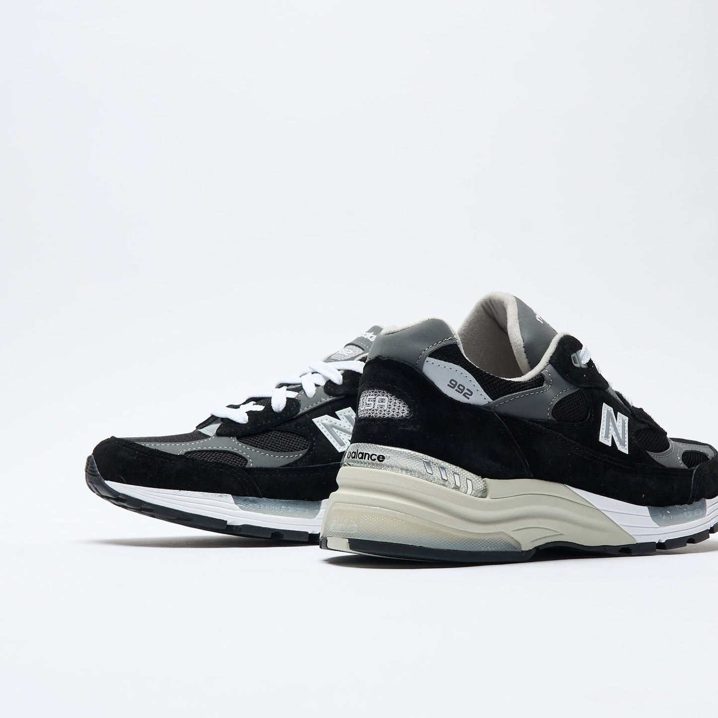 New Balance - U 992 BK Made In USA (Black/Grey/Silver Metallic)