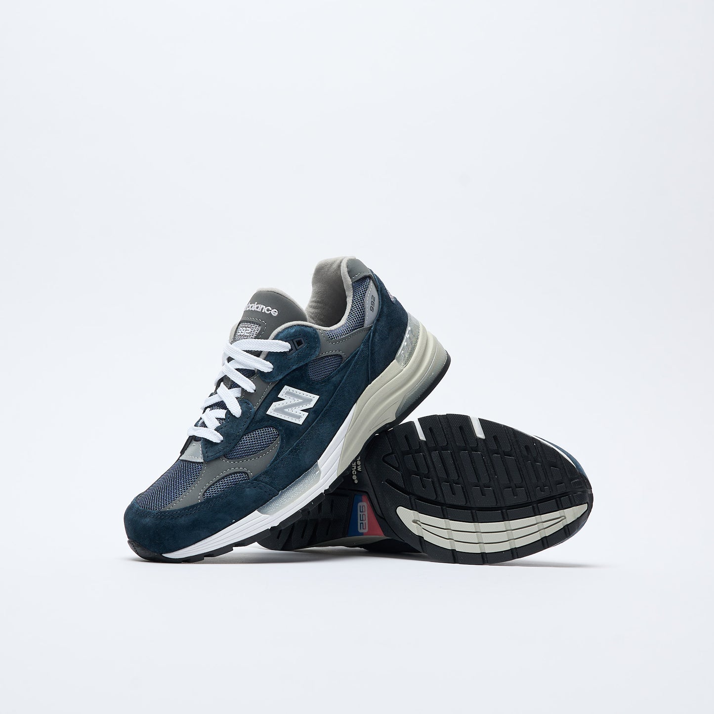 New Balance - U 992 NV Made In USA (Navy/Grey/Silver Metallic)