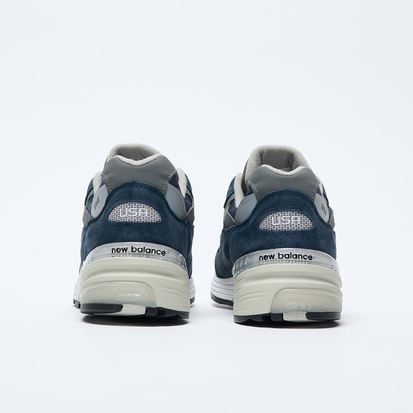 New Balance - U 992 NV Made In USA (Navy/Grey/Silver Metallic)