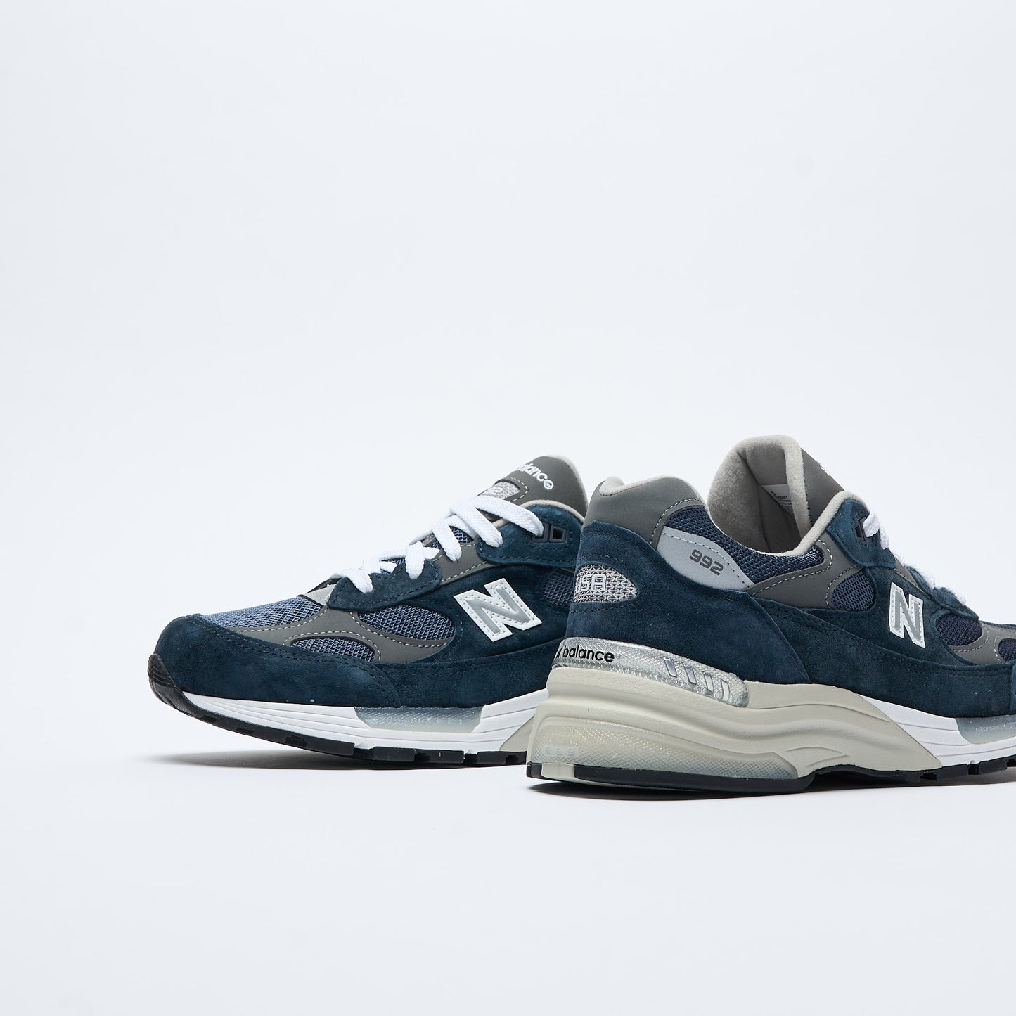 New Balance - U 992 NV Made In USA (Navy/Grey/Silver Metallic)