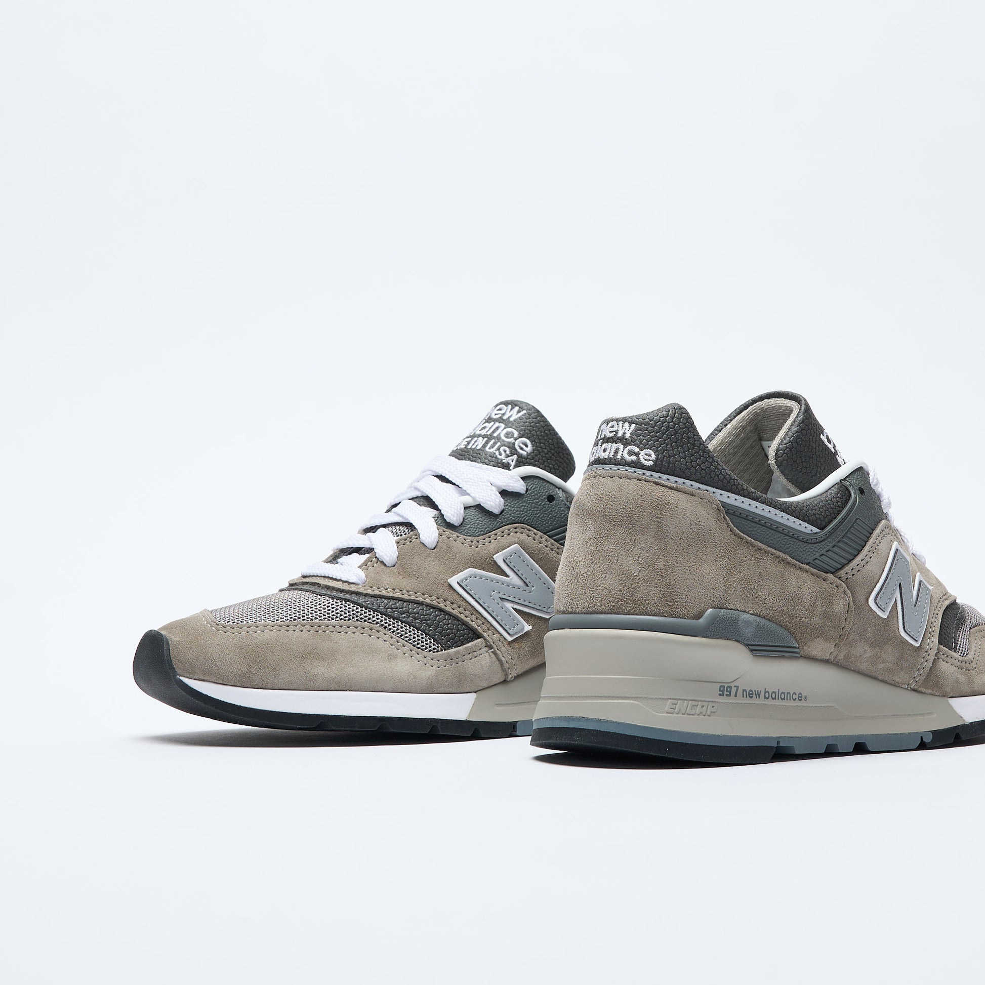 Shoe M997 Gy New Balance U 997 Gy Core Made In USA (Gray/Gray)