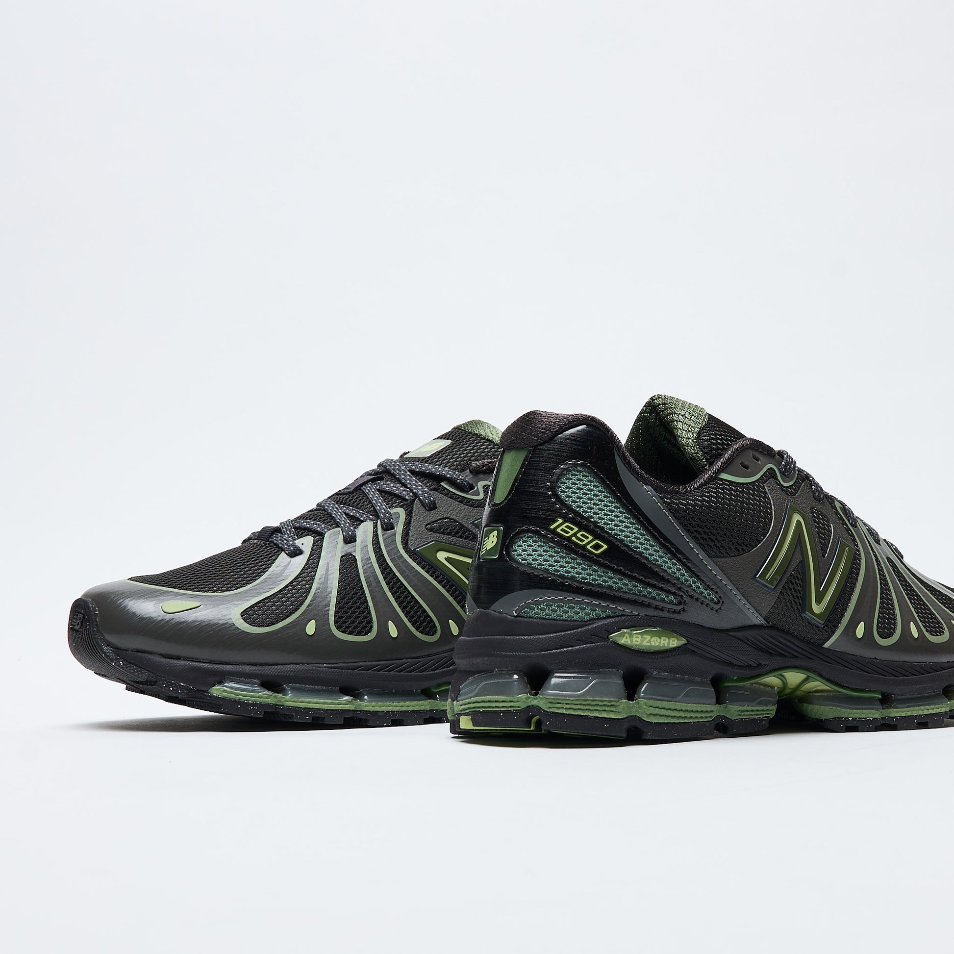 New Balance - 1890 71H (Faded Black/Utility Green)