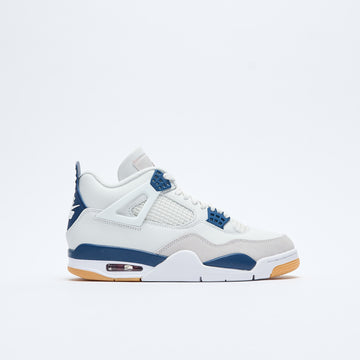 Nike SB - Air Jordan 4 (Summit White/White Navy-Neutral Grey)
