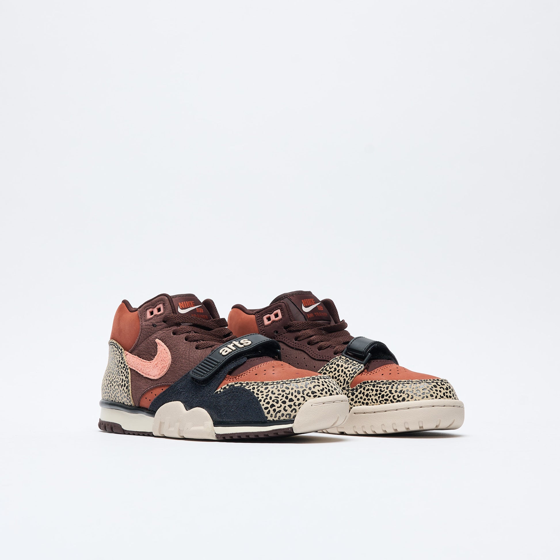 Arts Rec x Nike SB-Air Trainer Mid (Limetone/Pink Quartz-Earth-Dusty Peach)