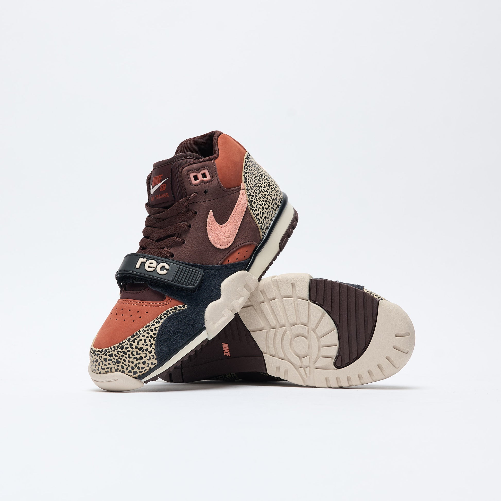 Arts & Rec x Nike SB - Air Trainer 1 Mid (Limestone/Pink Quartz-Earth-Dusty Peach)