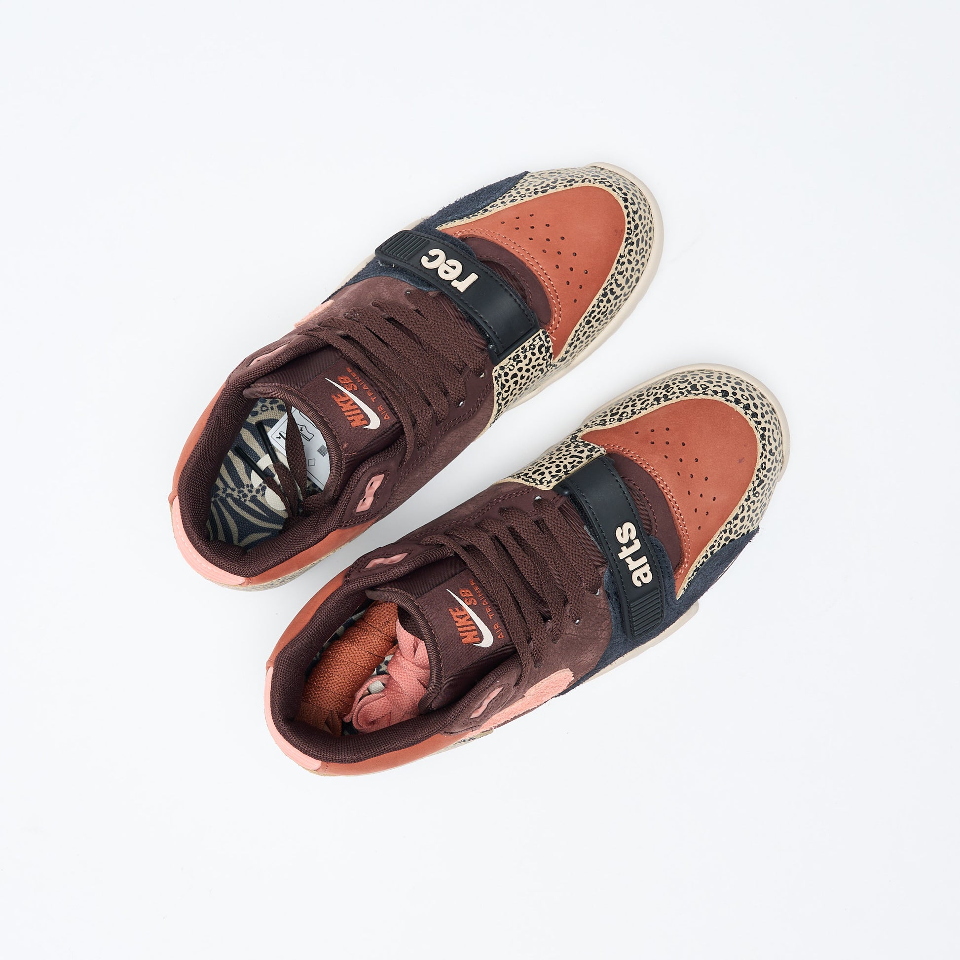 Arts & Rec x Nike SB - Air Trainer 1 Mid (Limestone/Pink Quartz-Earth-Dusty Peach)