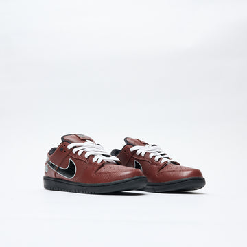 Nike SB - Dunk Low Pro "Limosine" QS (Dark Pony/Black-Silver-white)