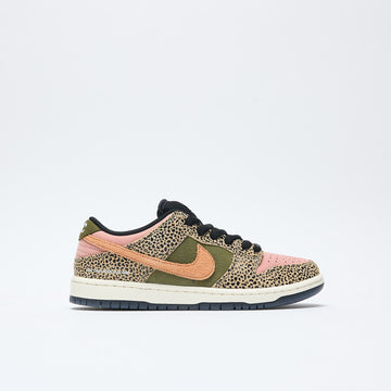 Arts & Rec x Nike SB - Dunk Low Pro QS  (Khaki/Amber Brown-Rough Green-Rust Pink)