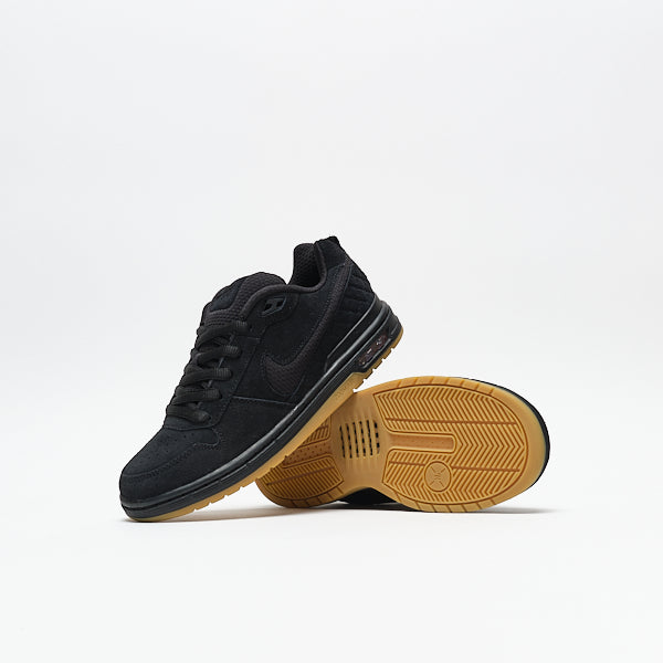 Nike SB -  Paul Rodriguez Zoom Prod Low (Black/black-black-gum Light Brown)