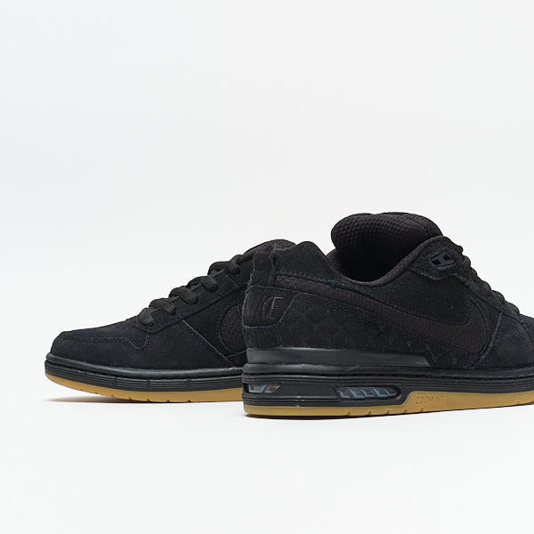 Nike SB -  Paul Rodriguez Zoom Prod Low (Black/black-black-gum Light Brown)
