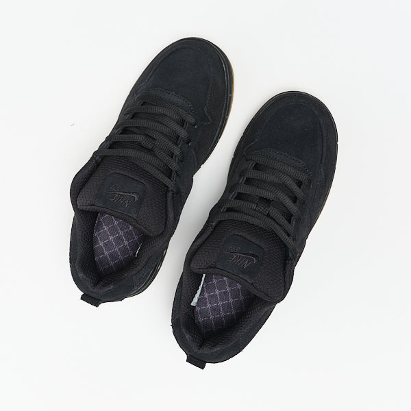 Nike SB -  Paul Rodriguez Zoom Prod Low (Black/black-black-gum Light Brown)