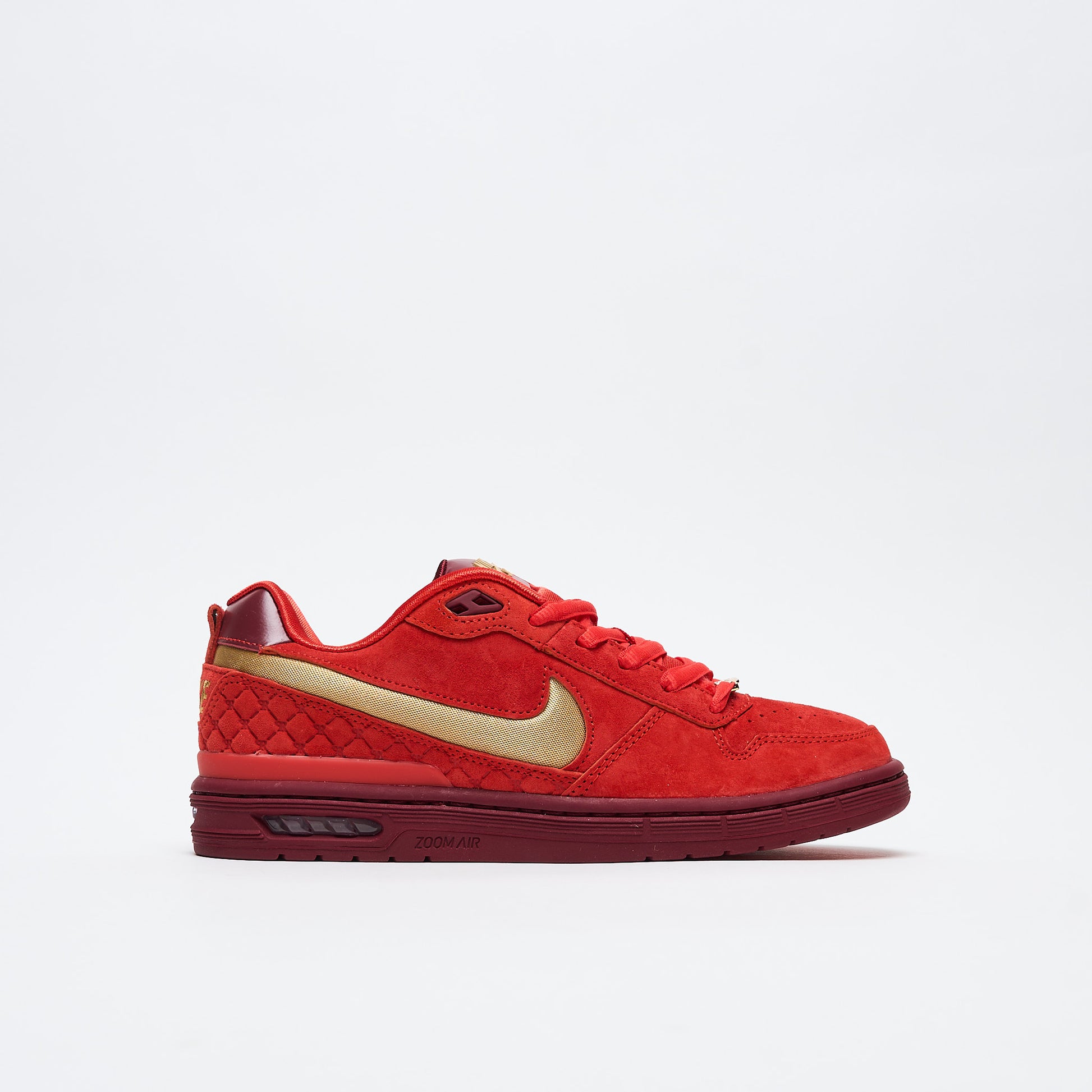 Nike SB - Paul Rodriguez P-ROD Zoom Air Low (Habanero Red/Club Gold-Team Red)