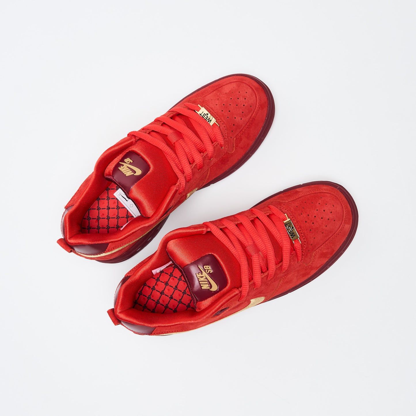 Nike SB - Paul Rodriguez P-ROD Zoom Air Low (Habanero Red/Club Gold-Team Red)