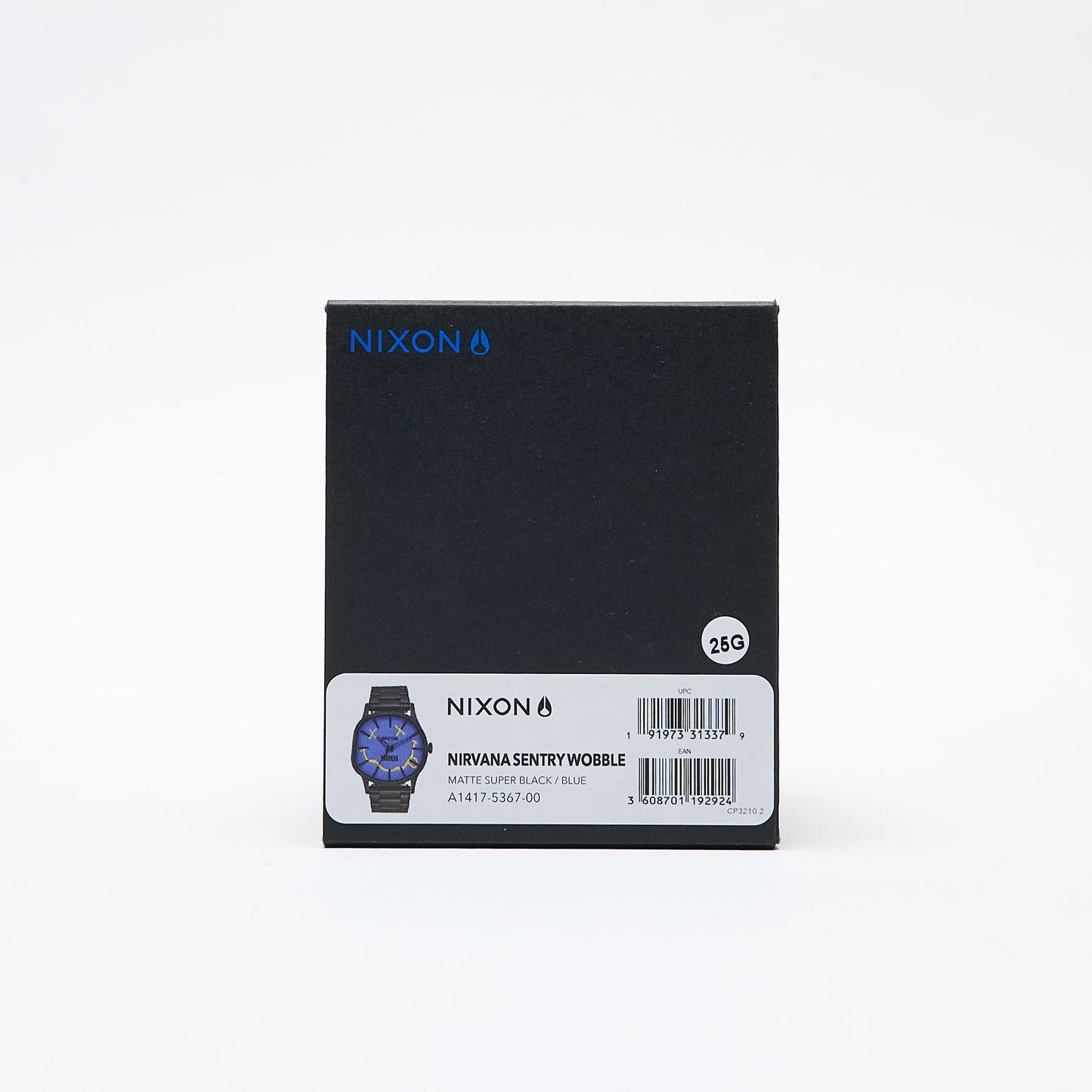 Montres - Nixon - Nirvana Centry Wobble (Matte Super Black/Blue)