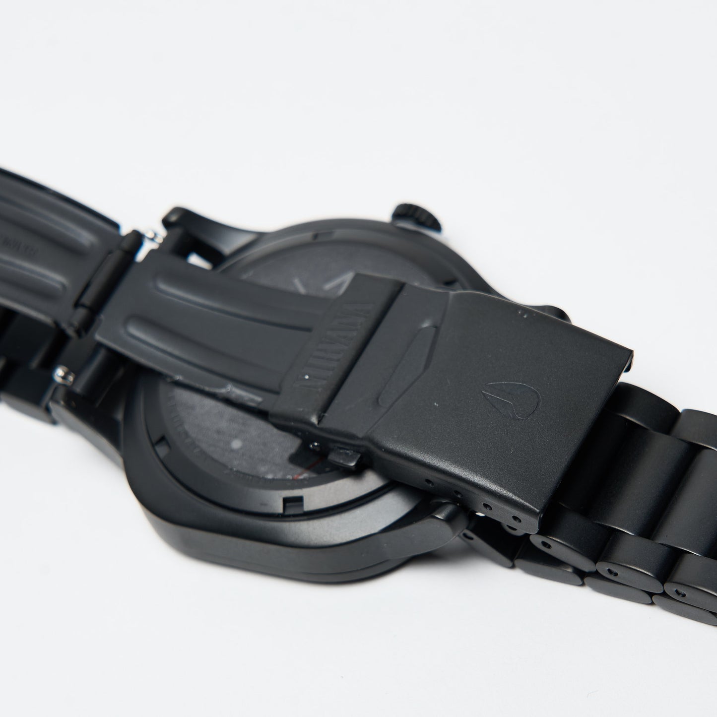 Montres - Nixon - Nirvana Centry Wobble (Matte Super Black/Blue)