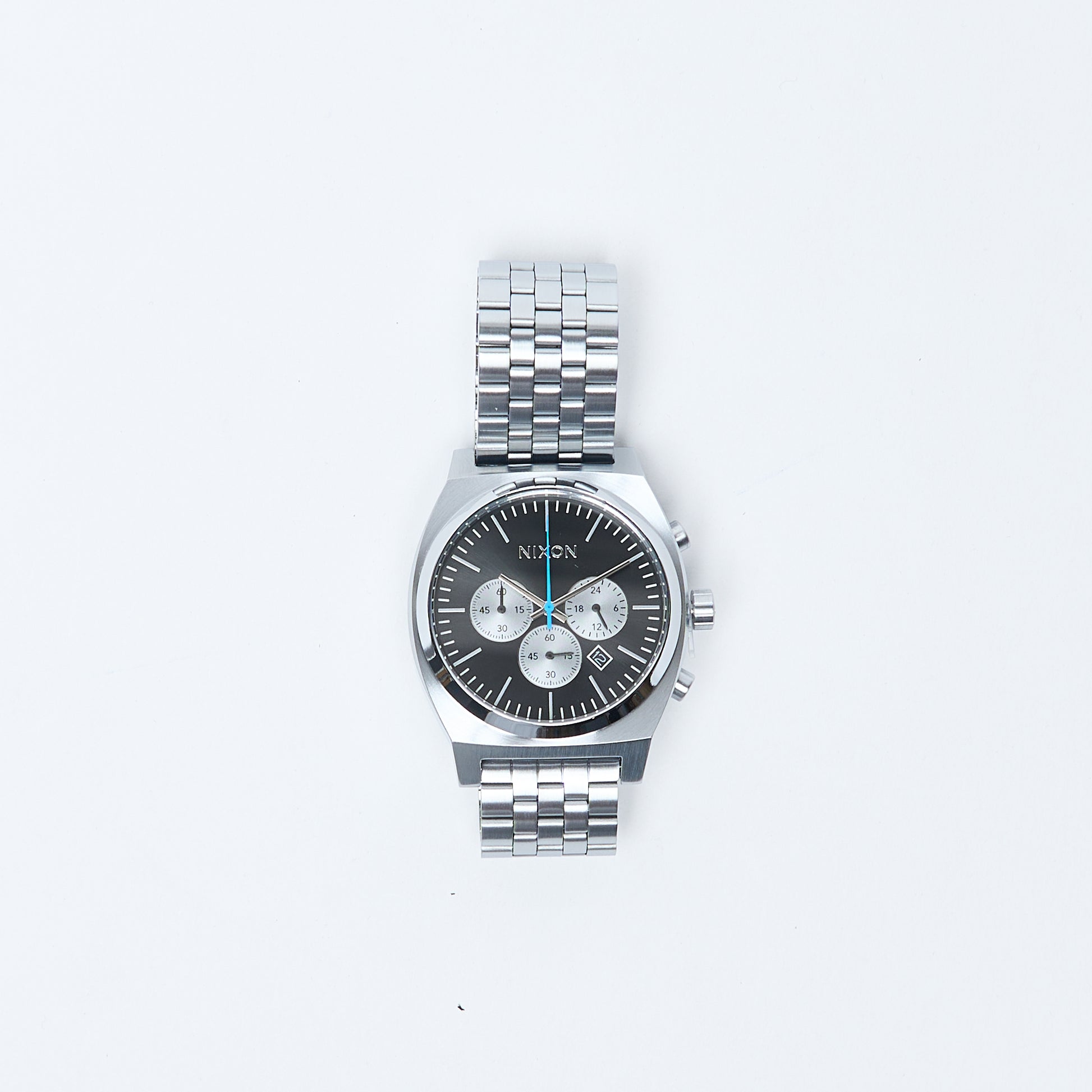Montres - Nixon - Time Teller Chrono (Chrome/Black/Chrome Sunray)