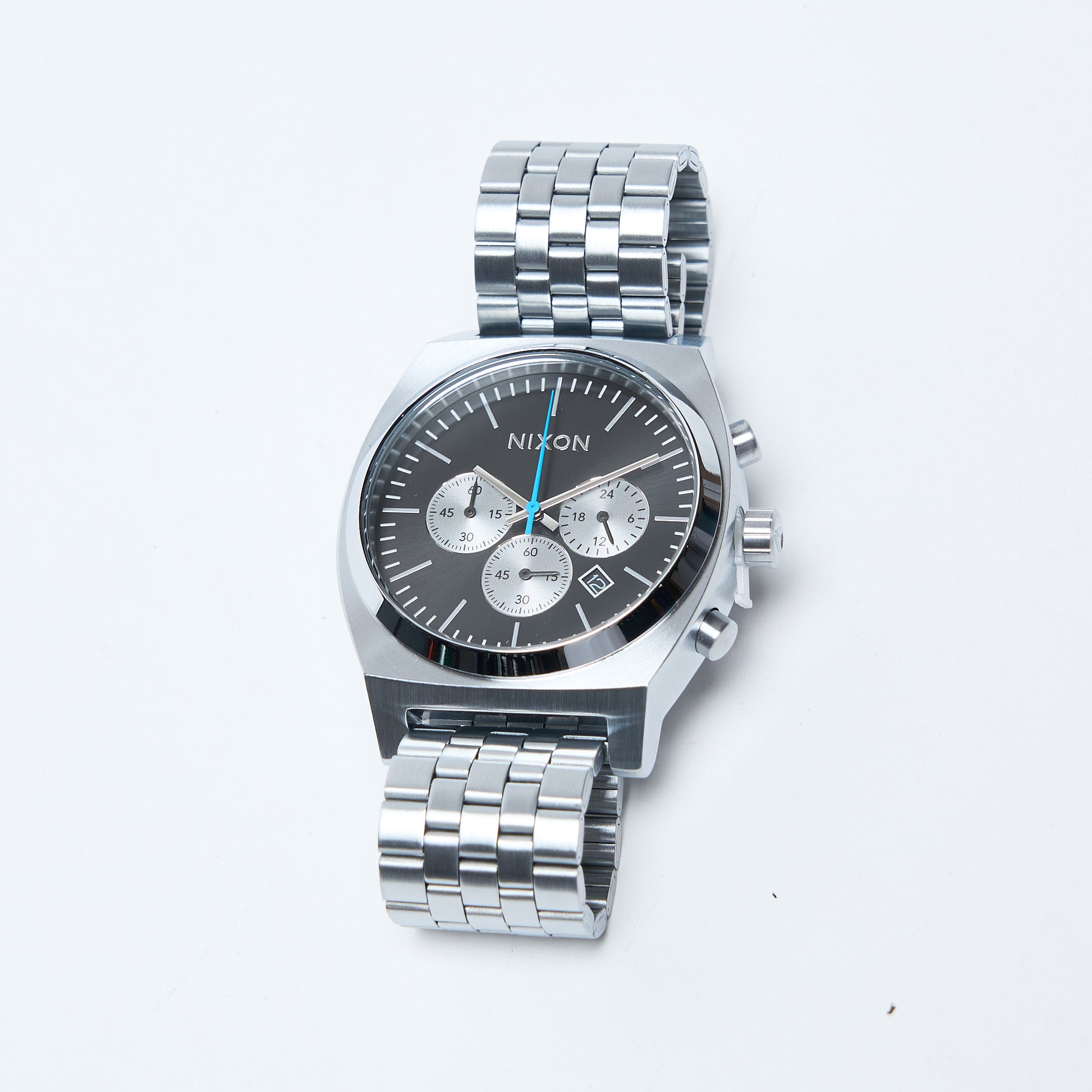 Montres - Nixon - Time Teller Chrono (Chrome/Black/Chrome Sunray)