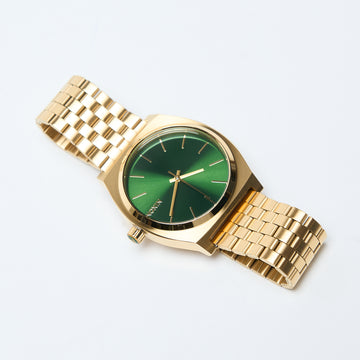 Montres - Nixon - Time Teller (Gold / Green Sunray)