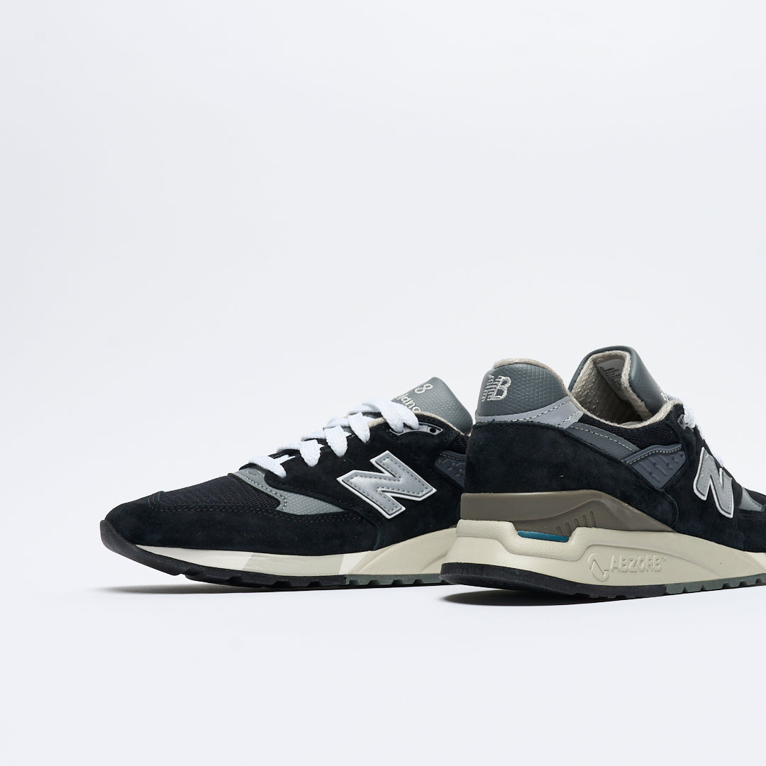 New Balance - 998 "Made in USA" (Black/Silver)