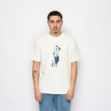 New Balance - Athletics Baseball T-Shirt (Sea Salt)