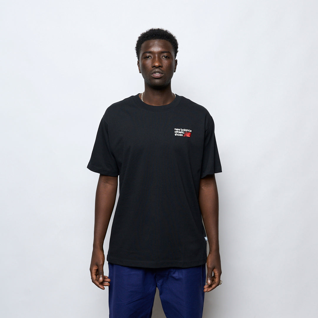 New Balance - Athletics Premium Logo T-Shirts (Black)