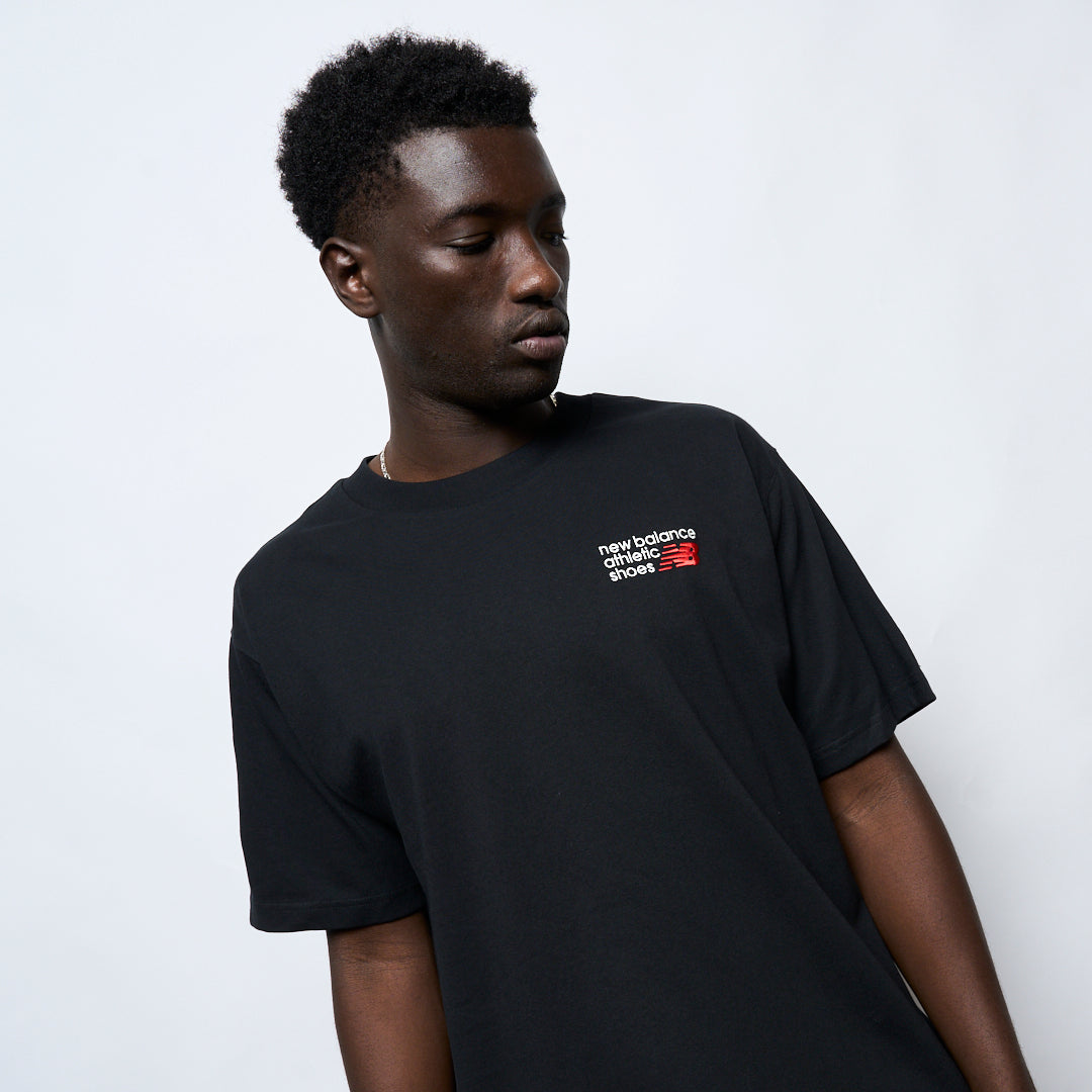 New Balance - Athletics Premium Logo T-Shirts (Black)