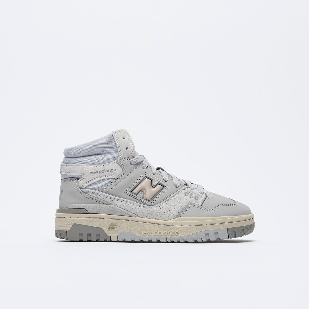 New Balance - BB 650 RGG "Premium Nubuck" (Light Aluminium/Rain Cloud)