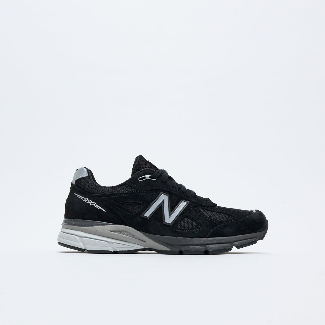 New Balance - U 990 V4 BL4 "Made In USA" (Black/Silver)