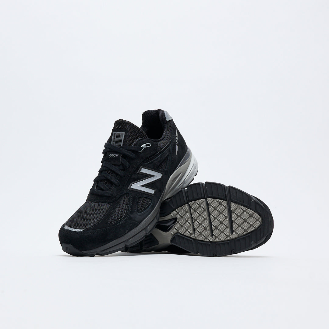 New Balance - U 990 V4 BL4 "Made In USA" (Black/Silver)