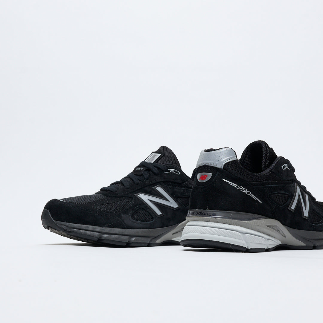 New Balance - U 990 V4 BL4 "Made In USA" (Black/Silver)