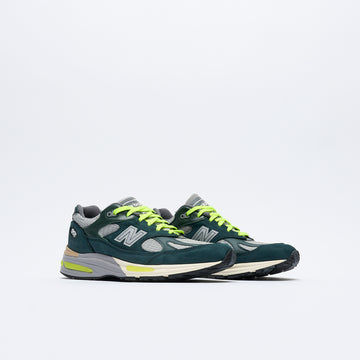 New balance x Patta - 991 V2 (Sea Moss/Safety Yellow)