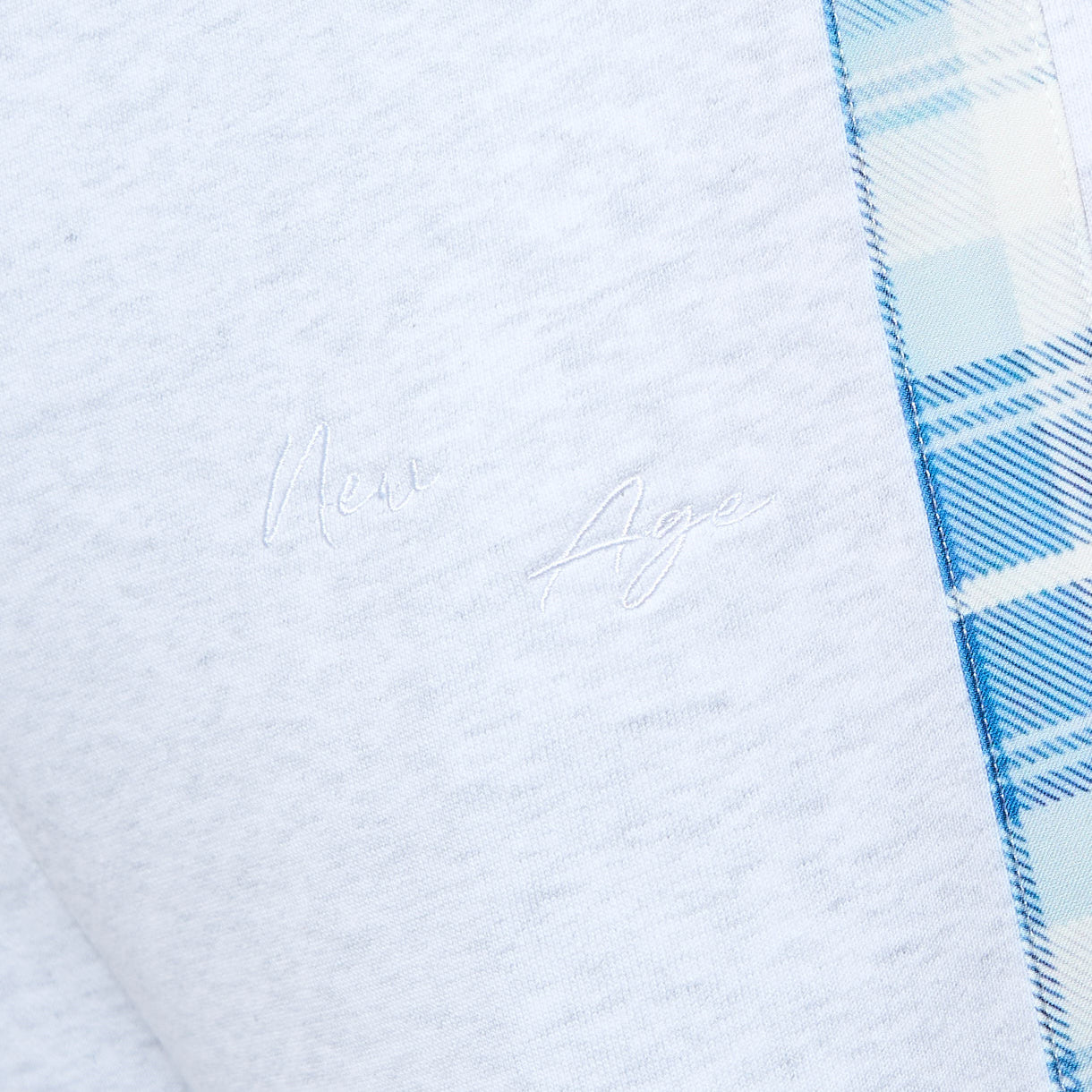 New Age Clothing - Sweatpants (Grey/Plaid)