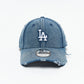 New Era Cap - Acid Wash Denim 9Forty LA dodgers (Navy)