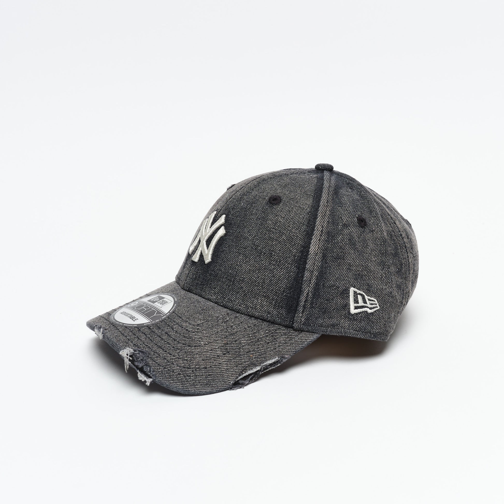 New Era Cap - Acid Wash Denim 9Forty NY Yankees (Black)