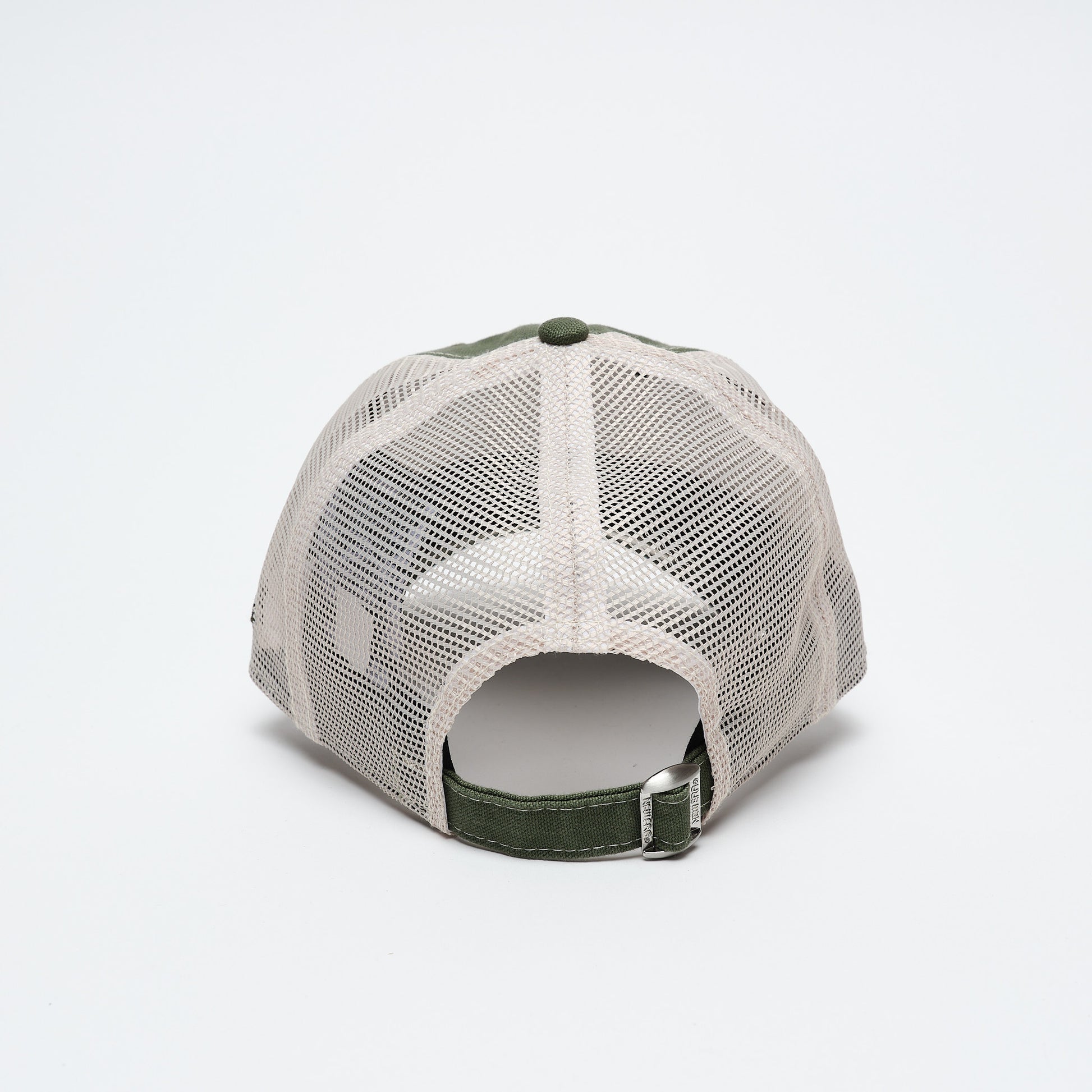 New Era Cap - Cotton Canvas 9Twenty Trucker Cap NY Yankees (Olive)