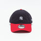 New Era Cap - Mini Washed Contrast 920 NY Yankees (Navy/red)