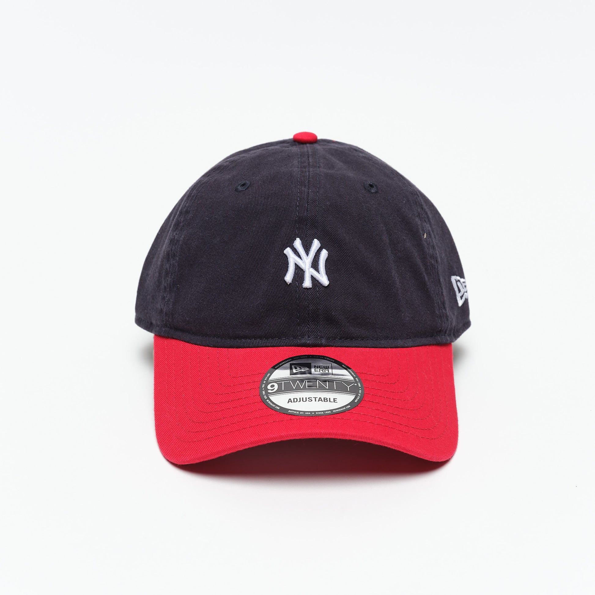 New Era Cap - Mini Washed Contrast 920 NY Yankees (Navy/red)