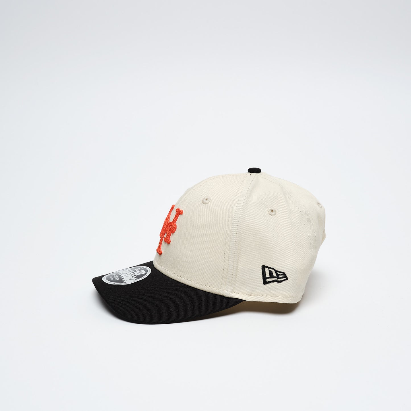 New Era Cap - Side Script 9Forty New York Mets (Beige/Black/Orange)